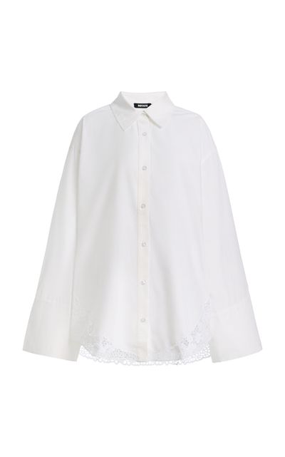 ROTATE ROTATE Oversized Cotton Shirt