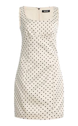 ROTATE ROTATE PolkaDot Satin Mini Dress
