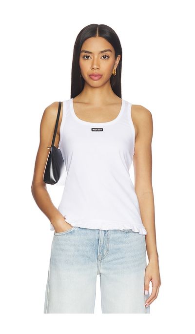 ROTATE ROTATE Ruffle Hem Tank Top