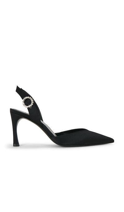 ROTATE ROTATE Slingback High Heel Satin Pump