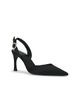 ROTATE ROTATE Slingback High Heel Satin Pump - 2