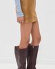 ROTATE ROTATE Suede Mini Bell Skirt Tan - 4