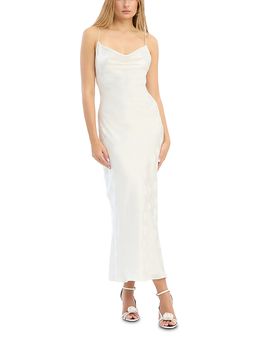Rotate Rotate Tazzy Long Flower Slip Dress