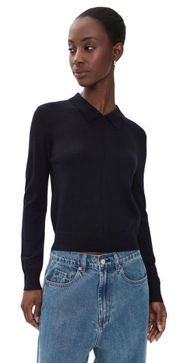 ROUCHA ROUCHA Sala Wool Sweater Navy
