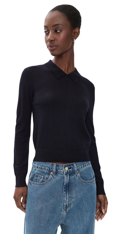 ROUCHA ROUCHA Sala Wool Sweater Navy