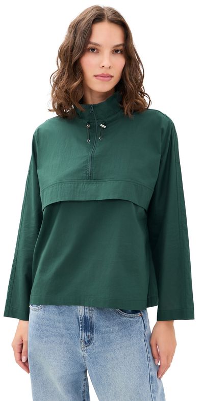ROUCHA ROUCHA Turrell Cotton Top Dark Green
