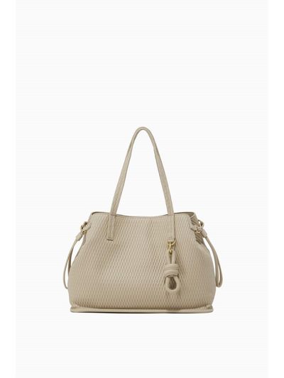 ROUGE & LOUNGE Diamond-cut Lightweight Versatile Tote (RA2E9ABG371WBG)