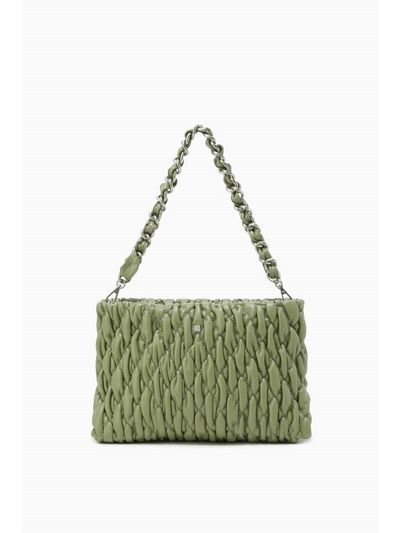 ROUGE & LOUNGE Diamond Quilted Leather Shoulder Bag (RA2E9ABG782WON)
