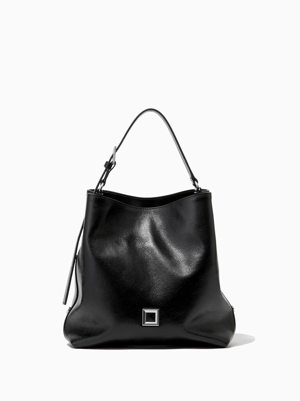 ROUGE & LOUNGE Italian Leather Minimalist Shoulder Bag