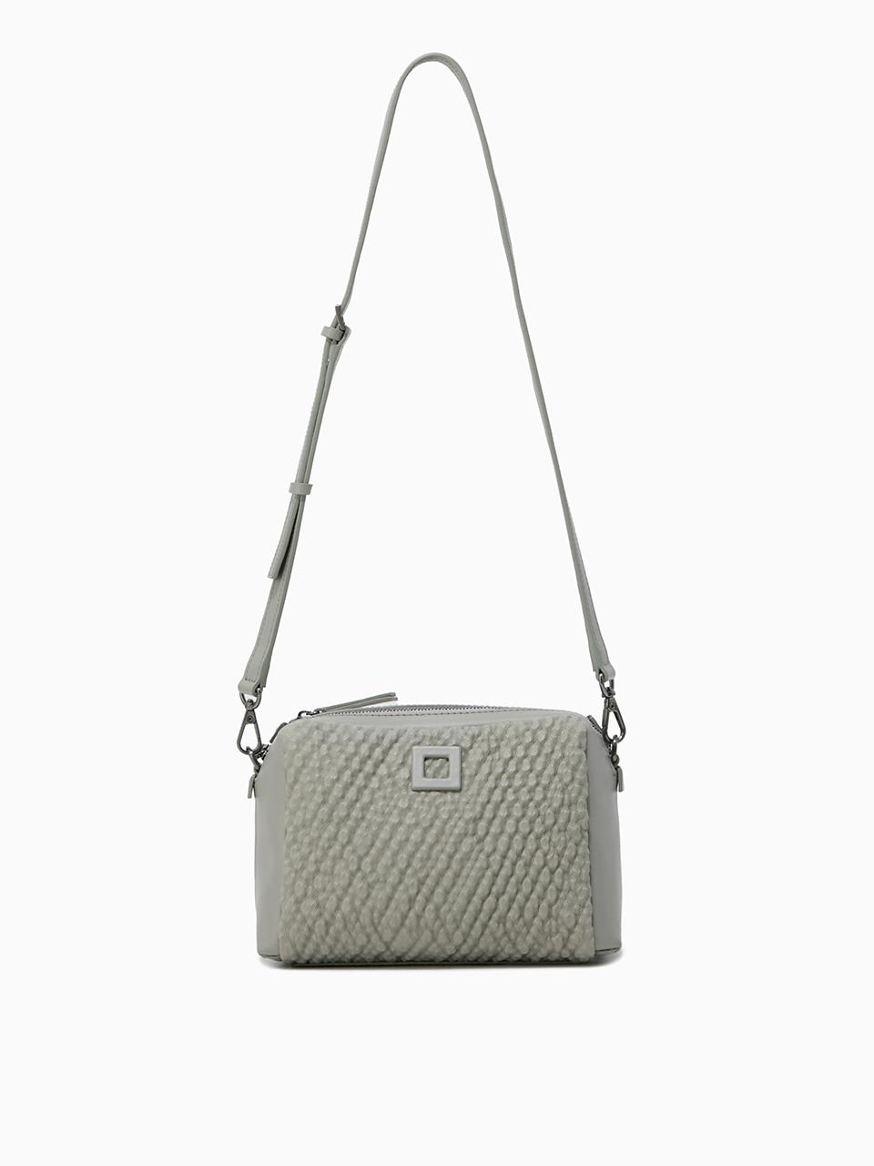ROUGE & LOUNGE Lightweight Leather Mini Cross-body Bag