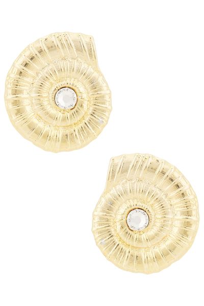 Rowen Rose Rowen Rose Conch Shell Earrings
