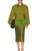 Rowen Rose Rowen Rose Crop Bomber Jacket - 4