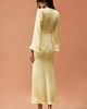 Rowen Rose Rowen Rose for FWRD Cut Out Maxi Dress - 3