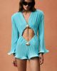 Rowen Rose Rowen Rose for FWRD Long Sleeve Romper - 2