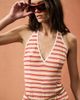 Rowen Rose Rowen Rose for FWRD V-Neck Romper - 5