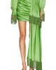 Rowen Rose Rowen Rose Fringe Drape Mini Skirt - 1