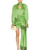 Rowen Rose Rowen Rose Fringe Drape Mini Skirt - 5