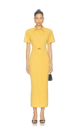 Rowen Rose Rowen Rose Jersey Polo Dress