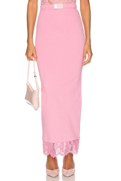 Rowen Rose Rowen Rose Lace Maxi Skirt