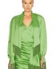 Rowen Rose Rowen Rose Long Sleeve Fringe Top - 2