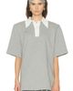 Rowen Rose Rowen Rose Oversized Polo Top - 1