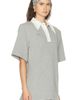 Rowen Rose Rowen Rose Oversized Polo Top - 2