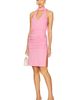 Rowen Rose Rowen Rose Plunge Mini Dress - 1