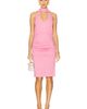 Rowen Rose Rowen Rose Plunge Mini Dress - 2