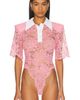 Rowen Rose Rowen Rose Polo Bodysuit - 2