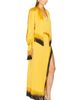 Rowen Rose Rowen Rose Satin Fringe Maxi Dress - 2