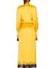 Rowen Rose Rowen Rose Satin Fringe Maxi Dress - 4