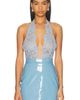 Rowen Rose Rowen Rose V-Neck Bodysuit - 1