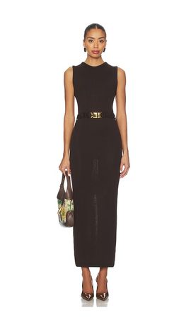 Rowen Rose Rowen Rose x REVOLVE Boatneck Midi Dress