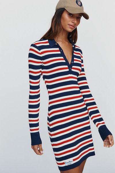 Rowing Blazers Kris Polo Mini Dress