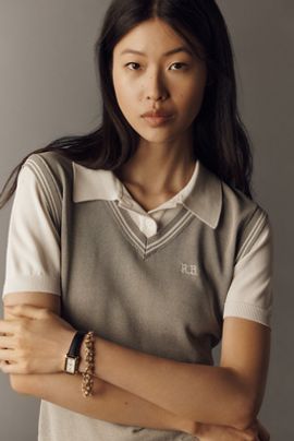 Rowing Blazers Layered Sweater Vest Top
