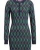 ROWING BLAZERS ROWING BLAZERS Argyle Long Sleeve Minidress - 5