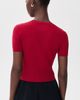 Rowing Blazers Rowing Blazers Cotton Blend Cable Crewneck Sweater Red - 3