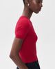 Rowing Blazers Rowing Blazers Cotton Blend Cable Crewneck Sweater Red - 4