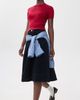 Rowing Blazers Rowing Blazers Cotton Blend Cable Crewneck Sweater Red - 5