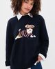Rowing Blazers Rowing Blazers Cotton Terrier Dog Sweater NAVY - 2