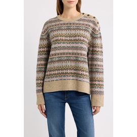 ROWING BLAZERS ROWING BLAZERS Fair Isle Donegal Wool Sweater