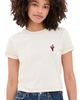 Rowing Blazers Rowing Blazers Lobster Embroidery Graphic Tee Cream - 1
