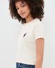 Rowing Blazers Rowing Blazers Lobster Embroidery Graphic Tee Cream - 4