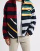 ROWING BLAZERS ROWING BLAZERS Mixed Stripe High Pile Fleece Jacket - 1