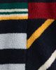 ROWING BLAZERS ROWING BLAZERS Mixed Stripe High Pile Fleece Jacket - 5