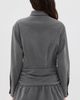 Rowing Blazers Rowing Blazers Pinstripe Button Down Dress Heather Gray - 3