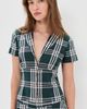 Rowing Blazers Rowing Blazers Plaid Cotton Little Button Down Shirt Green - 2