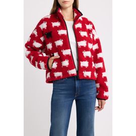 ROWING BLAZERS ROWING BLAZERS Sheep High-Pile Fleece Full Zip Sweatshirt
