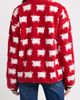 ROWING BLAZERS ROWING BLAZERS Sheep Printed High Pile Fleece Full Zip Sweatshirt - 2