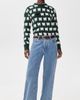 Rowing Blazers Rowing Blazers Warm & Wonderful Oversized Wool Sheep Pullover Green - 5
